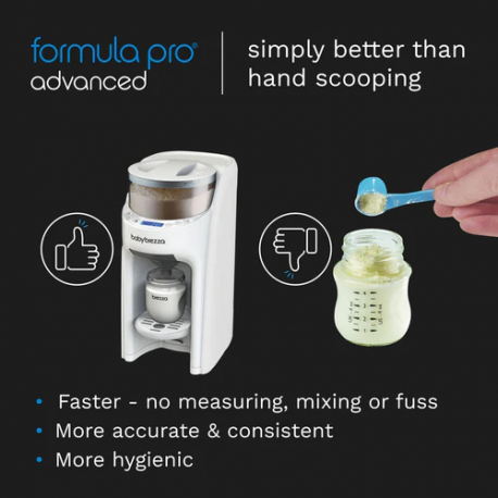 Παρασκευαστής γάλακτος Baby Brezza® Formula Pro Advanced All White