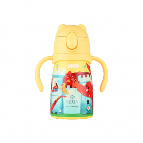 Εκπαιδευτικό θερμός Estia Save the Aegean Bubble Bottle 300ml Fortress Dragon