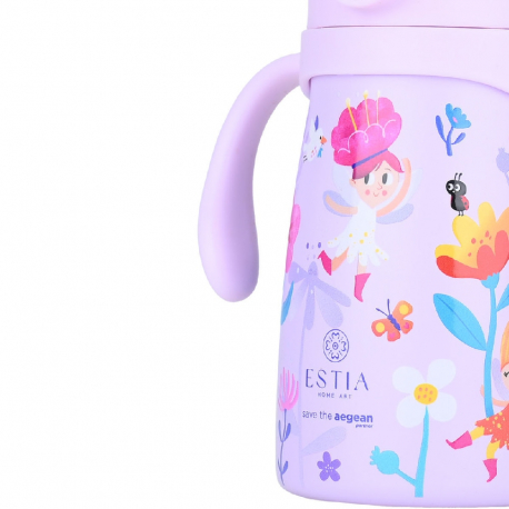 Εκπαιδευτικό θερμός Estia Save the Aegean Bubble Bottle 300ml Fairy Tales