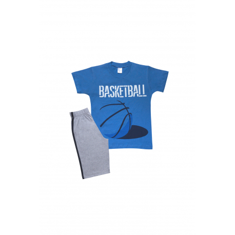 Σετ παιδική μπλούζα και βερμούδα Pretties Basketball