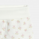 Obaibi Ensemble 3 pieces fleuri rose naissance fille