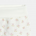Obaibi Ensemble 3 pieces fleuri rose naissance fille