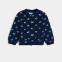 Obaibi Teddy fleuri en molleton bebe fille