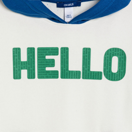 Okaidi Sweat-shirt garcon colore