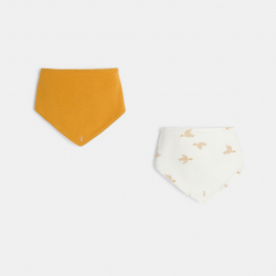 Obaibi Bavoirs bebe jaune (lot de 2)