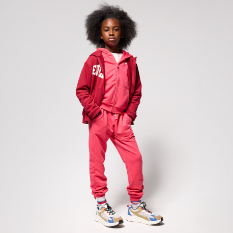 Okaidi Sweat-shirt a capuche rouge Fille