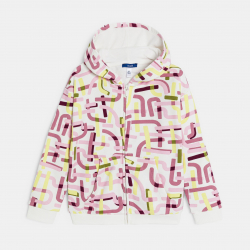 Okaidi Sweat-shirt a capuche imprime Fille