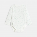 Obaibi Salopette maille tricot et body vert bebe naissance garcon