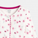 Obaibi Dors-bien maille fleurs rose bebe fille