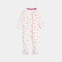 Obaibi Dors-bien maille fleurs rose bebe fille