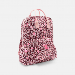 Okaidi Sac a dos imprime rose leopard Fille