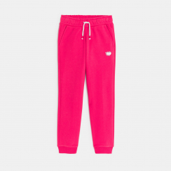 Okaidi Jogging en molleton rose Fille