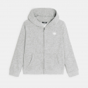 Okaidi Sweat-shirt a capuche gris Fille