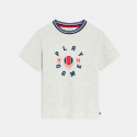 Okaidi T-shirt manches courtes a message gris chine Garcon