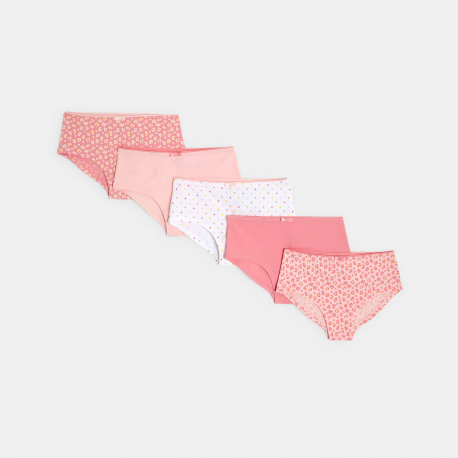 Okaidi Culottes fille rose (lot de 5)