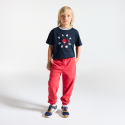 Okaidi T-shirt manches courtes a message bleu Garcon