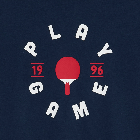 Okaidi T-shirt manches courtes a message bleu Garcon