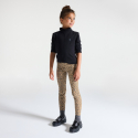 Okaidi Leggings leopard en jersey marron Fille