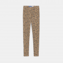 Okaidi Leggings leopard en jersey marron Fille