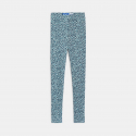 Okaidi Leggings longs leopard en jersey bleu Fille
