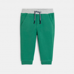 Obaibi Pantalon jogging vert bebe garcon