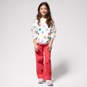 Okaidi Sweat-shirt imprime pois multicolore Fille