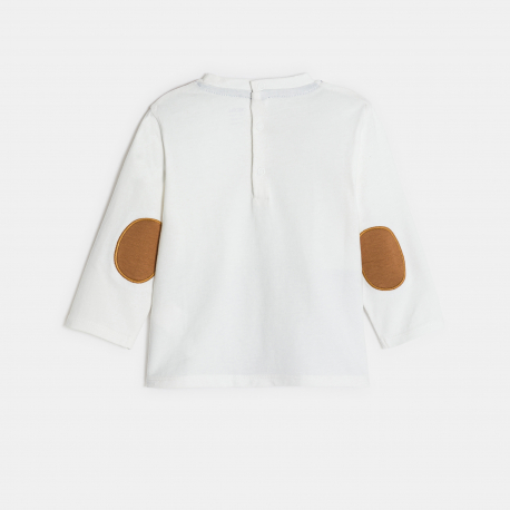 Obaibi T-shirt manches longues lapin bleu bebe garcon