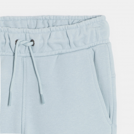 Okaidi Pantalon de jogging cargo uni bleu Fille