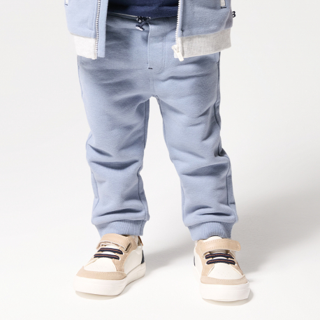 Obaibi Pantalon jogging bleu bebe garcon