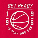 Okaidi T-shirt manches longues a message rouge Garcon