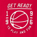 Okaidi T-shirt manches longues a message rouge Garcon