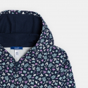 Okaidi Sweat-shirt a capuche imprime bleu Fille