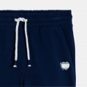 Okaidi Jogging en molleton uni bleu Fille