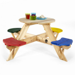 Τραπέζι εξωτερικού χώρου Plum® Children's Picnic Table Multicolor