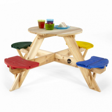 Τραπέζι εξωτερικού χώρου Plum® Children&#039;s Picnic Table Multicolor