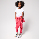 Okaidi Jogging en molleton rose Fille