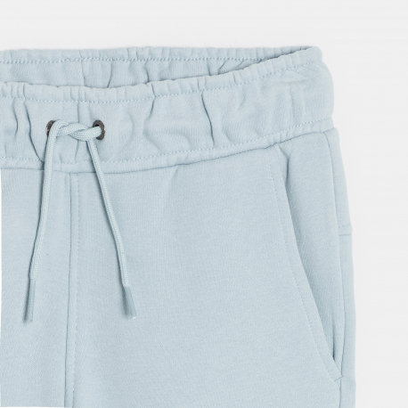 Okaidi Pantalon de jogging cargo uni bleu Fille