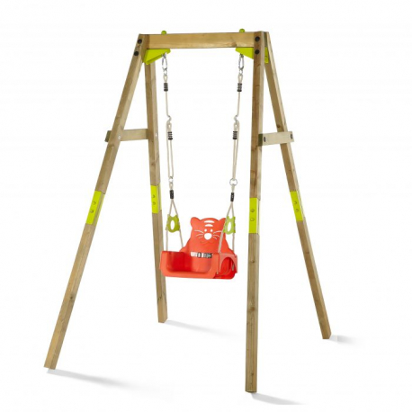 Προσαρμοζόμενη κούνια εξωτερικού χώρου Plum® Wooden Growing Swing Set