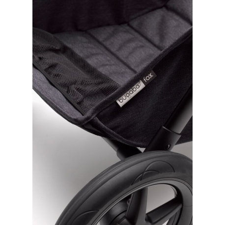 Καρότσι και port-bebe Bugaboo Fox2 Complete Mineral Black - Washed Black