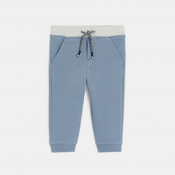 Obaibi Pantalon jogging bleu bebe garcon