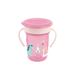 Εκπαιδευτικό ποτήρι Miniland Sippy Cup 360 Fantasy 270ml