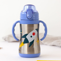 Εκπαδευτικό παγούρι θερμός Kiokids® Space Rocket 280ml