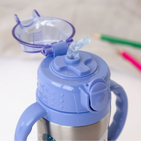 Εκπαδευτικό παγούρι θερμός Kiokids® Space Rocket 280ml