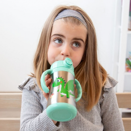 Εκπαδευτικό παγούρι θερμός Kiokids® Dragon 280ml