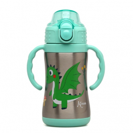 Εκπαδευτικό παγούρι θερμός Kiokids® Dragon 280ml