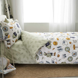 Σετ σεντόνια μονά 3 τμχ με λάστιχο Vesta Home Tommy