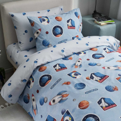 Σετ παπλωματοθήκη μονή Vesta Home Apollo