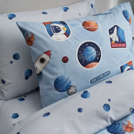 Σετ παπλωματοθήκη μονή Vesta Home Apollo
