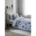 Σετ παπλωματοθήκη μονή Vesta Home Apollo