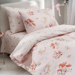 Σετ σεντόνια μονά 3 τμχ με λάστιχο Vesta Home Tiara